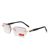 Zemen — lunettes de lecture sans bords pour hommes, verres de bonne qualité, anti-lumière bleue, de luxe, à la mode, en stock, vente en gros