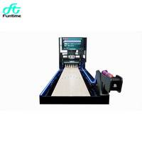 Machine de bowling commerciale d'intérieur Funtime pour deux joueurs, jeu d'arcade à monnayeur