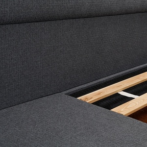Vente directe d'usine : <span class=keywords><strong>Lit</strong></span> canapé moderne et confortable, simple, avec tiroirs, en chêne - Product Image 4