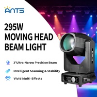 Projecteur à tête mobile professionnel 295W, équipement de scène mobile, DMX512 RDM pour la location de lumières de scène, DJ, discothèque, église, concert