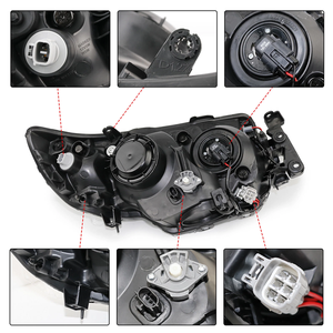 Para 2005 2006 <span class=keywords><strong>2007</strong></span> Subaru <span class=keywords><strong>Forester</strong></span> X XS 84913SA361 84001SA951 84913SA351 84001SA941 faros delanteros de coche - Product Image 3