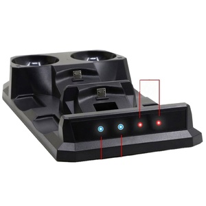 <span class=keywords><strong>Ps4</strong></span> 무선 컨트롤러 Ps 이동 고속 충전기베이스 용 4 In 1 스탠드 이중 충전 독 스테이션 - Product Image 2