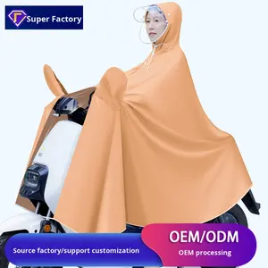 Long Boys Imperméable Épaissi et Imperméable pour Moto Électrique, Protection Contre les Fortes Pluies pour la Conduite, Vente en Gros - Product Image 3