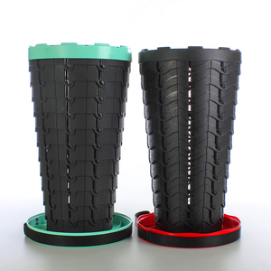 Portable Foldable <b>Plastic</b> Side Stools Telescopic Design Cheap PP <b>Material</b> for Villa Bedroom Warehouse Park Hospital Use - Product Image 3