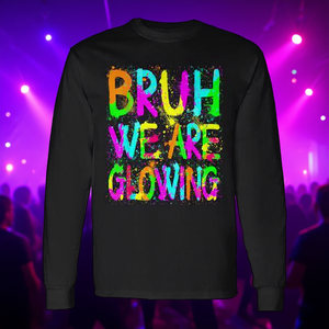 Camiseta de Manga Larga con Estampado Abstracto Tie Dye Brillante, Cuello Redondo, Unisex para Adultos, Impresión Digital - Product Image 3