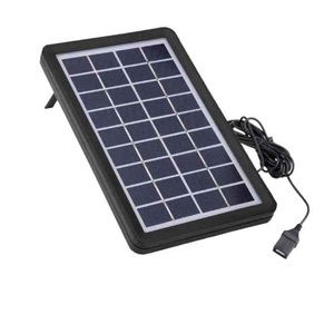 Panneau solaire USB 12W 5V 2.4A à charge rapide pour utilisation en extérieur - Product Image 1