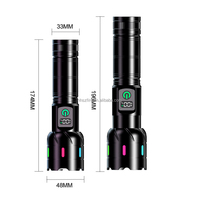 Linterna de Banco de Energía Súper Brillante de 30 W, Resistente al Agua, 5000 mAh o 3000 mAh, Luz de Emergencia para Exteriores, para Acampar, Senderismo, Reparación de Automóviles