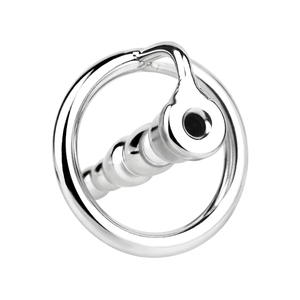 FRRK <span class=keywords><strong>Urethral</strong></span> Plug Edelstahl Penisring Pferdeaugen-Stick Hohle Urethralperlen Obstruktionsstab Penisstimulator Sexspielzeug für Männer - Product Image 4