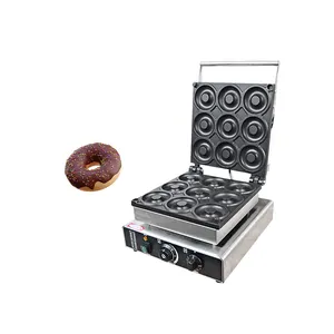 Professional Snack Machine Supplier Popular Donut Machine Commercial Non-Stick 9 In 1 Mini Donut Making Machine