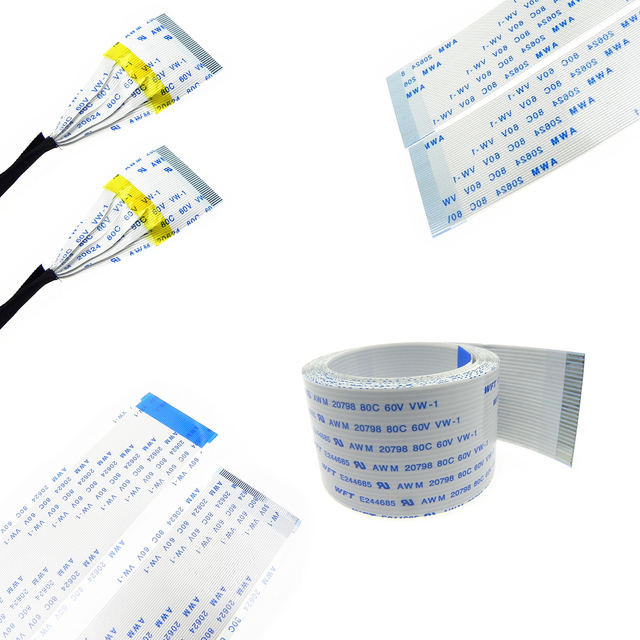 Customized 1.0 1.25 2.0 mm Pitch 8 Pin Ffc Cable for lenovo G500 Laptop Touchpad Motherboard
