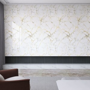 Carta da Parati in Vinile Lucido Effetto Marmo Adesiva Rotoli di PVC con Motivo Marmorizzato <span class=keywords><strong>Rivestimento</strong></span> Murale per Decorazione Casa Film per Cucina e <span class=keywords><strong>Bagno</strong></span> - Product Image 1