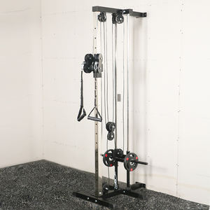 Station de <span class=keywords><strong>musculation</strong></span> murale pour la maison, système de <span class=keywords><strong>poulie</strong></span> double réglable, rack à squats, traction latérale - Product Image 3