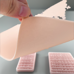 Accesorios de maquillaje permanente de piel de práctica de silicona de 2 lados para entrenamiento de tatuajes de <span class=keywords><strong>cejas</strong></span> - Product Image 5