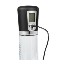 Dispositif d'agrandissement du pénis LCD pour hommes, pompe à vide pour l'érection, aide à l'érection, pompe pénienne, masturbateur électrique, jouet sexuel