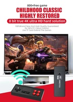 Console de jeu rétro G88, stick de jeu HDMI 4K avec jeux intégrés pour TV