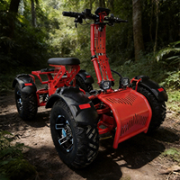 Quad électrique tout-terrain 60V 60Ah 10000W à grande vitesse avec batterie et remorque pour la chasse