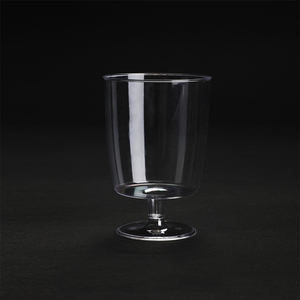 Gobelets <span class=keywords><strong>à</strong></span> <span class=keywords><strong>vin</strong></span> rouge jetables en <span class=keywords><strong>plastique</strong></span> transparent de qualité alimentaire 100 ml et 200 ml avec impression de logo personnalisé, pour champagne et fêtes - Product Image 3