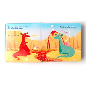 Service d'impression de livres cartonnés éducatifs pour enfants, personnalisés, recyclables, <span class=keywords><strong>en</strong></span> forme de <span class=keywords><strong>bande</strong></span> <span class=keywords><strong>dessinée</strong></span> - Product Image 2