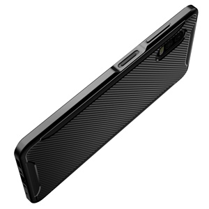Téléphone portable En Fiber De Carbone Souple à Grain En Caoutchouc TPU Couverture Arrière Pour <span class=keywords><strong>Samsung</strong></span> <span class=keywords><strong>galaxy</strong></span> <span class=keywords><strong>X</strong></span> <span class=keywords><strong>Cover</strong></span> <span class=keywords><strong>pro</strong></span> - Product Image 4
