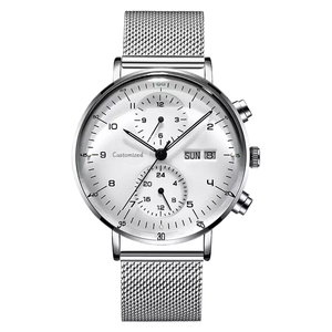 Nuevo Reloj de Hombre de Acero Inoxidable con Cristal de Zafiro, Reloj Mecánico Impermeable - Product Image 1