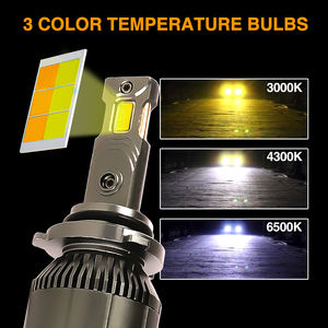 Alta potencia 110W 20000 lúmenes H1 H4 H7 H11 9004 9007 9005 9006 9012 completo IP68 aviación aluminio LED faros bombillas para X5 M3 - Product Image 5