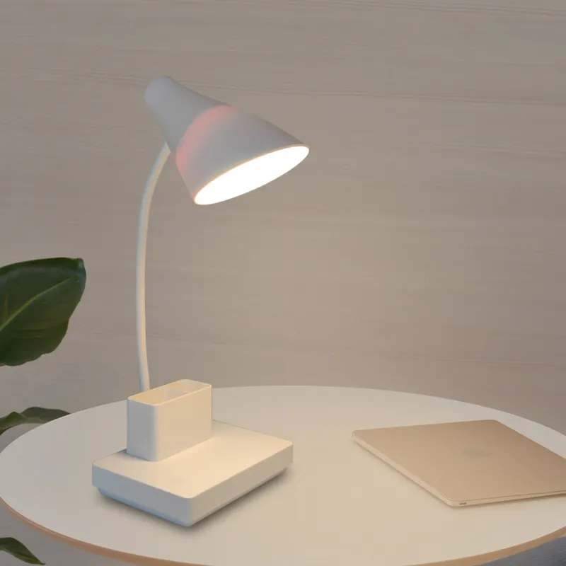 Studio Led lampada da tavolo Usb ricarica 3 modalità di luce notturna dimmerabile lampada da tavolo a Led con penna e telefono Holderdesk luce di lettura