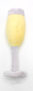 ของเล่นสุนัขแบบสั่งทำคุณภาพสูง ตุ๊กตาแชมเปญบีบมีเสียง ของเล่นนุ่มรูปการ์ตูน ปลอดภัยต่อสิ่งแวดล้อม ใช้ในบ้าน ช่วยลดความวิตกกังวล ผลิตจากโรงงานสำหรับสัตว์เลี้ยง - Product Image 4