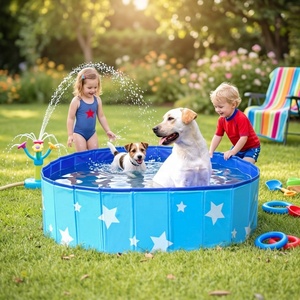 Piscina Plegable <span class=keywords><strong>para</strong></span> <span class=keywords><strong>Perros</strong></span>, Piscina Portátil de PVC <span class=keywords><strong>para</strong></span> Mascotas, Piscina Plegable No Inflable <span class=keywords><strong>para</strong></span> <span class=keywords><strong>Perros</strong></span> Grandes, Venta al por Mayor de Fábrica OEM/ODM - Product Image 3