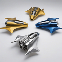 Pièces en aluminium usinées CNC sur mesure de précision avec finition sablée pour applications industrielles