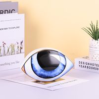 Vente en gros de figurine Nazar en céramique moderne mauvais œil Ornement décoratif pour bureau à domicile Commande en gros Cadeau pour pendaison de crémaillère/mariage OEM/ODM