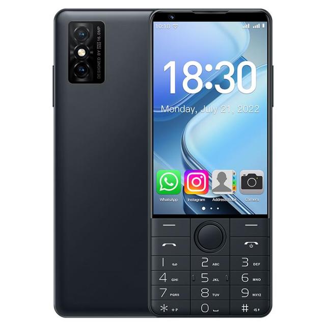 Google Store Supported DOOV R70 Keypad 4G Phone 6GB 128GB 4 Inch Android 13 Mediatek MT6765 Octa Core with Camera