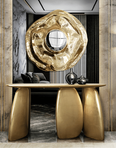 MR Light, mesa de consola de puerta de entrada de lujo, mesa auxiliar Simple moderna, sala de estar para el hogar, entrada para el Hotel - Product Image 2