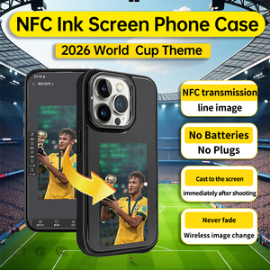 Coque de téléphone intelligente AERMY NFC à encre électronique pour Coupe du Monde de Football 2026, projection d'écran DIY, vente en gros d'usine, <span class=keywords><strong>recrutement</strong></span> d'agents, prix bas - Product Image 1