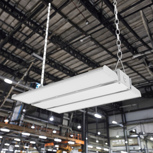 Éclairage industriel LED haute luminosité 100W 200W 300W, dimmable, CCT réglable, pliable, étanche IP30 pour entrepôt FL-GKD-AEH3 - Product Image 1