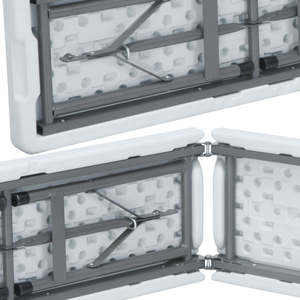 Banc de pique-nique pliable facile à transporter, 6 pieds, banc pliable en plastique d'extérieur - Product Image 3