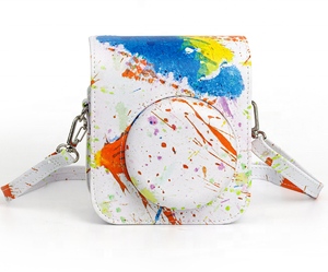 Lerp & Magnet Sac de protection en cuir PU avec poche pour appareil photo instantané Fujifilm Fuji <span class=keywords><strong>Instax</strong></span> <span class=keywords><strong>Mini</strong></span> 12 - Product Image 2