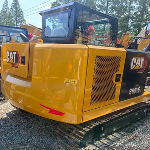 Excavatrice compacte Caterpillar 305.5 de 5 tonnes, entièrement neuve, avec pince hydraulique - Product Image 1