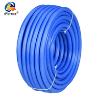 Tuyau tressé en PVC, tube flexible renforcé pour le transfert d'eau, d'air et de liquides