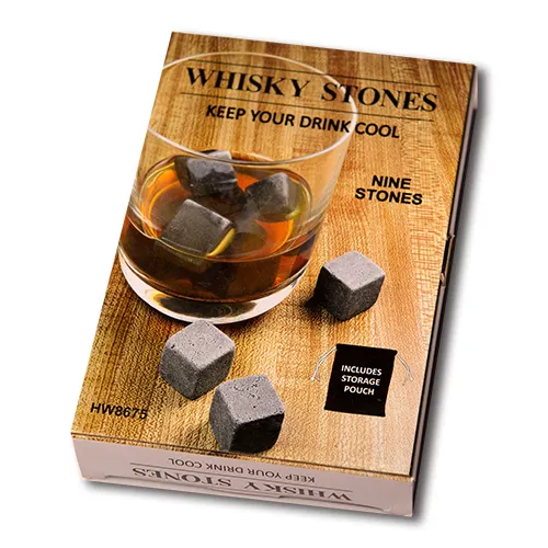 Toptan 9 adet Bar aksesuarları Gin soğutma soğutma soğutma buz küpleri doğal granit viski taşlar hediye seti kadife