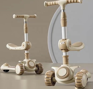 Montar <span class=keywords><strong>en</strong></span> coches rueda con altura ajustable patinete plegable para niños 3 <span class=keywords><strong>ruedas</strong></span> para niños - Product Image 3