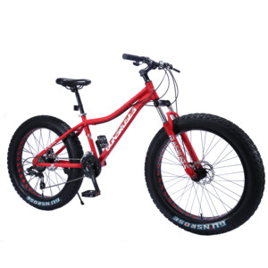 Vélo de montagne pour adultes de 26 pouces avec suspension avant, frein à disque, vitesses, fourche en acier pour le cyclisme hors route - Product Image 5