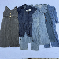 Ventes en gros de vêtements d'occasion pour femmes en provenance de Chine, lots de jupes et robes en jean usagées de haute qualité en balles