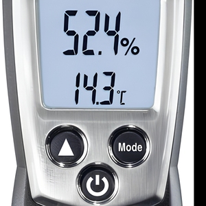 เครื่องวัดความชื้นและอุณหภูมิแบบพกพา TESTO 610 สำหรับงาน HVAC ห้องปฏิบัติการ และคลังสินค้า - Product Image 5