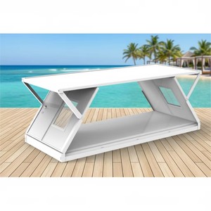 Casa Contenedor Plegable de Bajo Costo, Diseño Moderno Impermeable para Edificio de Oficinas, Casas Contenedor Portátiles de Lujo - Product Image 1