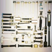 Conector micro-USB macho-hembra para iluminación USB con cable plano O una placa de circuito impreso flexible (FPC)