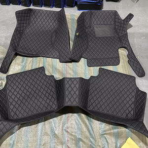 Vente d'usine conduite à droite tapis de sol de voiture en cuir PVC de luxe étanche pour TOYOTA MARK 2 JZX110 2002 - Product Image 1