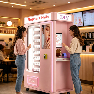 Quiosco de Belleza Inteligente y Elegante con Impresora Integrada de Arte de Uñas, Módulo de Venta Automática, Monitoreo Remoto, Capacidad de 1000-1500, Ingresos Pasivos - Product Image 1