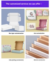 Cajas de Embalaje de Papel Kraft Corrugado Personalizadas con Logotipo Personalizado, Cajas de Envío para Regalos, Cajas de Correo para Pequeñas Empresas