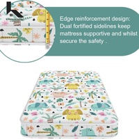 Matelas de lit bébé moderne et écologique en mousse hypoallergénique avec housse amovible – Mobilier de maison
