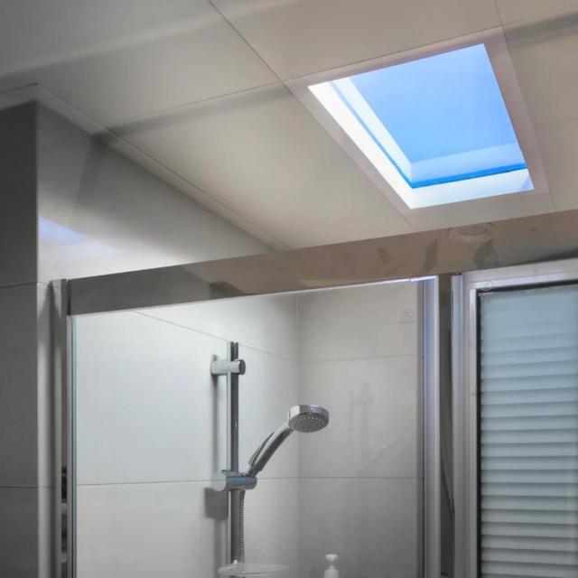 Bule Sky LED Light Intelligent Living Room Bathroom Natural Sunlight Skylight Artificial Transparent Blue Sky Lamp